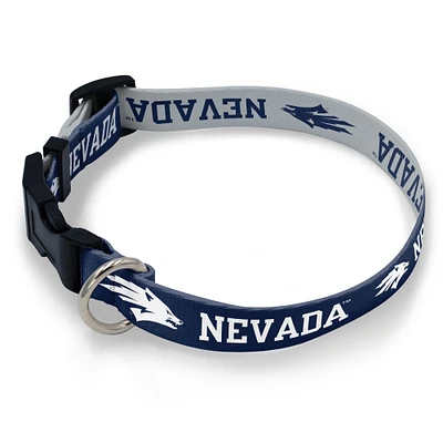 WinCraft Nevada Wolf Pack Medium Adjustable Pet Collar