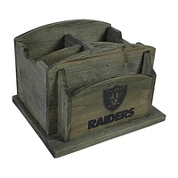 Imperial Las Vegas Raiders Rustic Desk Organizer