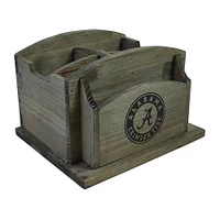 Imperial Alabama Crimson Tide Rustic Desk Organizer