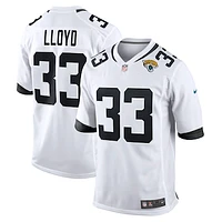 Men's Nike Devin Lloyd White Jacksonville Jaguars Away Game Player Jersey