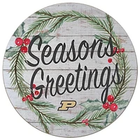 Purdue Boilermakers 20'' x 20'' Season's Greetings Circle