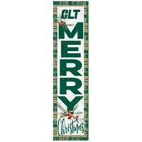 Charlotte 49ers 12'' x 48'' Outdoor Christmas Leaner