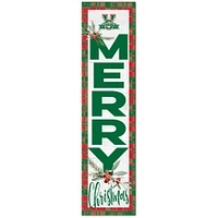 Mississippi Valley State Delta Devils 12'' x 48'' Outdoor Christmas Leaner