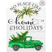 Marshall Thundering Herd 16'' x 22'' Holiday Marquee Sign