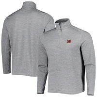 Men's Vineyard Vines Gray Auburn Tigers Sankaty Quarter-Zip Sweatshirt