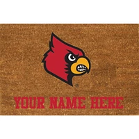 Louisville Cardinals 23'' x 35'' Personalized Door Mat