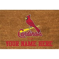 St. Louis Cardinals 23'' x 35'' Personalized Door Mat