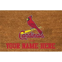 St. Louis Cardinals 23'' x 35'' Personalized Door Mat
