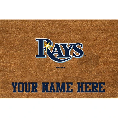 Tampa Bay Rays 23'' x 35'' Personalized Door Mat