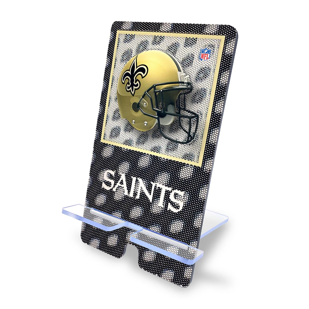 Imperial New Orleans Saints Helmet Design Phone Stand