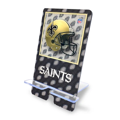 Imperial New Orleans Saints Helmet Design Phone Stand