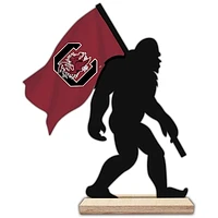 South Carolina Gamecocks 18'' Team Logo Bigfoot Silhouette Desktop Art