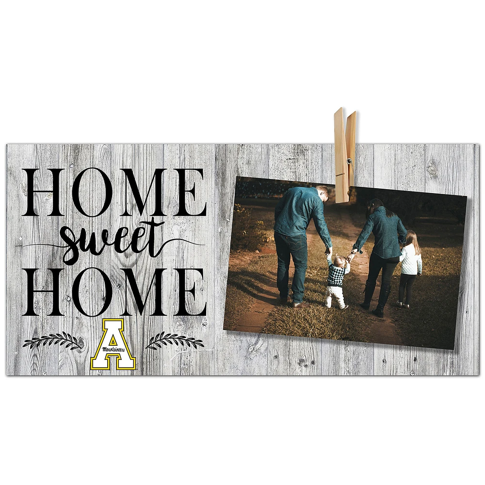 Appalachian State Mountaineers 6'' x 12'' Home Sweet Home Clip Frame