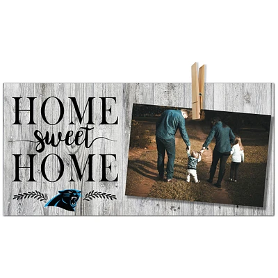 Carolina Panthers 6'' x 12'' Home Sweet Home Clip Frame