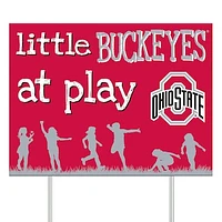 Ohio State Buckeyes 24" x 18" Little Fans At Play Yard Sign