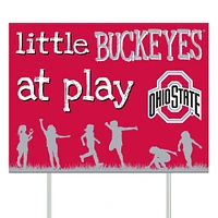 Ohio State Buckeyes 24" x 18" Little Fans At Play Yard Sign