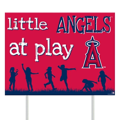 Los Angeles Angels 24" x 18" Little Fans At Play Yard Sign