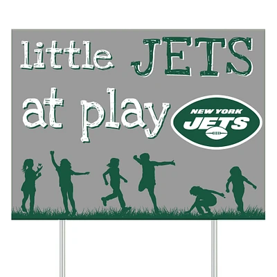 New York Jets 24" x 18" Little Fans At Play Yard Sign