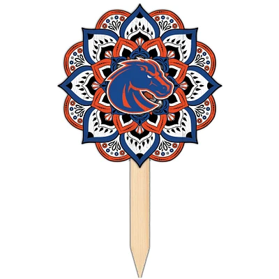 Boise State Broncos 18'' x 12'' Mandala Yard Stake