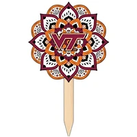 Virginia Tech Hokies 18'' x 12'' Mandala Yard Stake