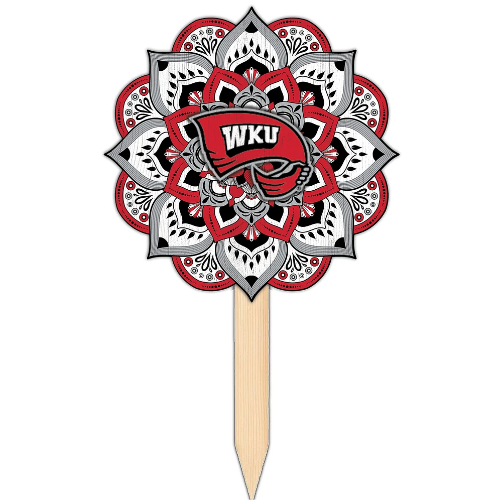 Western Kentucky Hilltoppers 18'' x 12'' Mandala Yard Stake