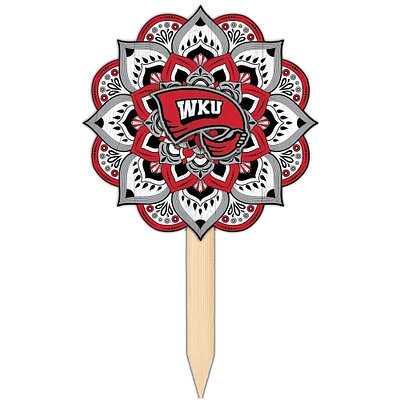 Western Kentucky Hilltoppers 18'' x 12'' Mandala Yard Stake