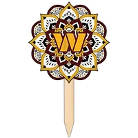 Washington Commanders 18'' x 12'' Mandala Yard Stake