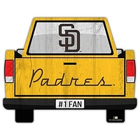 San Diego Padres 12'' x 12'' Truck Back Décor
