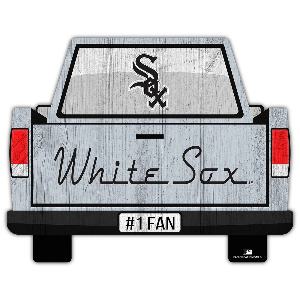 Chicago White Sox 12'' x 12'' Truck Back Décor