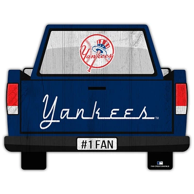 New York Yankees 12'' x 12'' Truck Back Décor