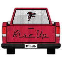 Atlanta Falcons 12'' x 12'' Truck Back Décor