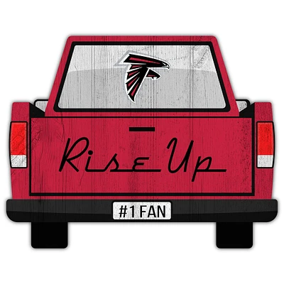 Atlanta Falcons 12'' x 12'' Truck Back Décor