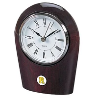 Silver Rochester Yellow Jackets Team Palm Desk Clock