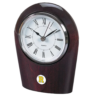 Silver Rochester Yellow Jackets Team Palm Desk Clock