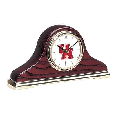 Houston Cougars Primary Team Logo Mantle Clock