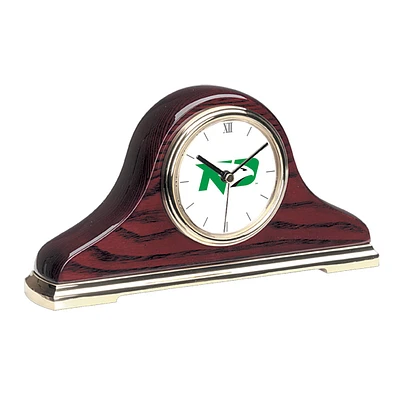 North Dakota Primary Team Logo Mantle Clock
