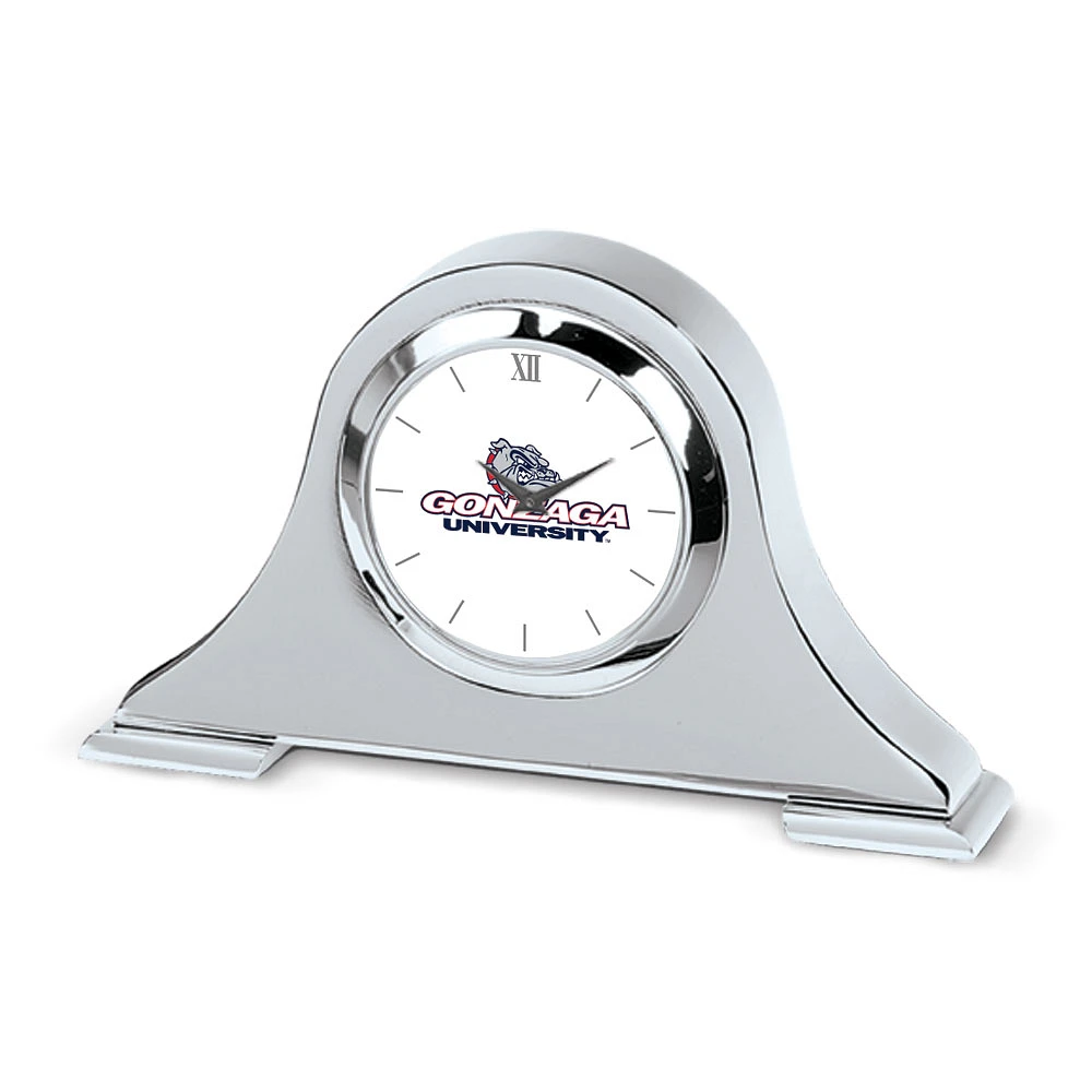 Gonzaga Bulldogs Primary Team Logo Napoleon Desk Clock
