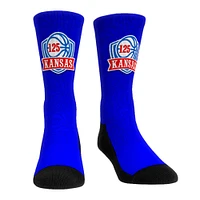 Rock Em Socks Kansas Jayhawks 125th Season Basketball Crew Socks