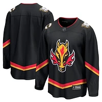 Men's Fanatics Black Calgary Flames