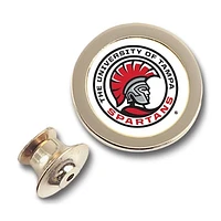 Gold University of Tampa Spartans Team Logo Lapel Pin