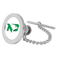 Silver North Dakota Team Logo Tie Tack/Lapel Pin