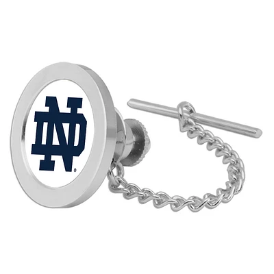 Silver Notre Dame Fighting Irish Team Logo Tie Tack/Lapel Pin