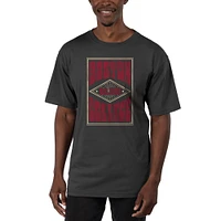 Men's Uscape Apparel Black Boston College Eagles Garment Dyed T-Shirt