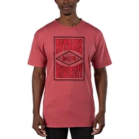 Men's Uscape Apparel Light Red Rutgers Scarlet Knights Garment Dyed T-Shirt