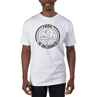 Men's Uscape Apparel White Purdue Boilermakers T-Shirt
