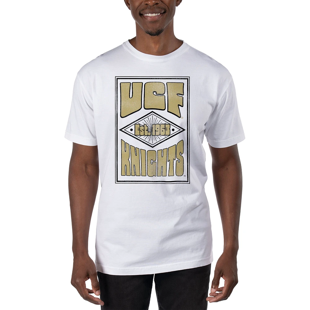 Men's Uscape Apparel White UCF Knights T-Shirt