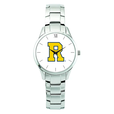 Women's Silver Rochester Yellow Jackets Stainless Steel Bracelet Wristwatch