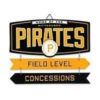 Pittsburgh Pirates 11.8'' x 14.7'' Field Metal Sign