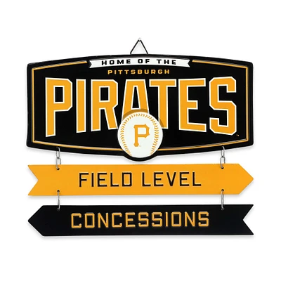 Pittsburgh Pirates 11.8'' x 14.7'' Field Metal Sign