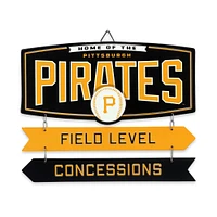 Pittsburgh Pirates 11.8'' x 14.7'' Field Metal Sign